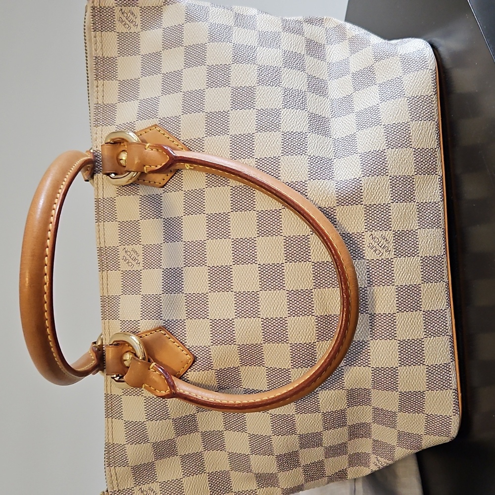 Checkered Designer Handbag - 100% Authentic SALEYA PM